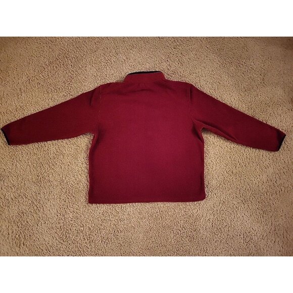 Free Country Burgundy/Dark Red Full Zip Fleece Winter Jacket Mens Size XXL/2XL - Picture 9 of 13